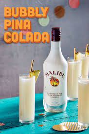 If you've never had this fruity alcoholic drink before, you should change that!! Malibu Champagne Pina Colada 1 Part Malibu 5 Part Pineapple Syrup 1 1 Pineapple Juice To Sugar 5 Part Coc Drinks Alcohol Recipes Coconut Rum Malibu Drinks