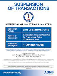 The minimum amount is rm1.00 for asb, asw 2020, asm, asd, as 1malaysia and rm10.00 for asb 2. Https Www Asnb Com My Pdf Media Berita As1m 20eng 03092018 Pdf