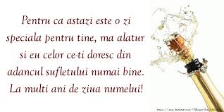 Aceasta zi este celebrata inca din anul 1954 cand natiunile unite a dedicat chiar daca romania serbeaza aceasta zi pe 1 iunie, in multe alte tari din lume astazi copiii sunt in centrul atentiei. Felicitari De Ziua Numelui Pentru Ca Astazi Este O Zi Speciala Pentru Tine Ma Alatur Si Eu Celor Ce Ti Doresc Din Adancul Sufletului Numai Bine La Multi Ani De Ziua Numelui