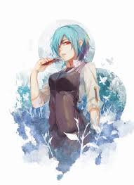 » lineart & color en: Kirishima Touka Tokyo Ghoul Mobile Wallpaper 1993394 Zerochan Anime Image Board