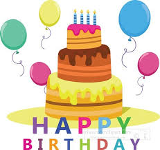 happy birthday clip art cake #5849249 | Clipart Library
