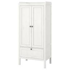 Our solitaire wardrobes offer a wide range with both sliding and hinged doors. Sundvik Wardrobe White 31 1 2x19 5 8x67 3 8 Ikea