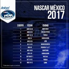 During 2018 we were invited to experience the nascar peak méxico race at autódromo miguel e abed located in. Conoce El Calendario De La Nascar Peak Mexico Series Aleta Deportiva