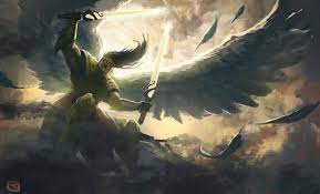 Epic Angel | Angel warrior, Angel art, Angel painting