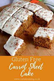Gluten Free Carrot Sheet Cake Recipe Gluten Free Sweet Gluten Free Carrot Cake Gluten Free Cake Recipe