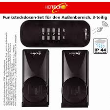 Geeignet für außen, außenbereich, outdoor, feuchtraum, garten, werkstatt, keller, terra. 2x Aussen Funksteckdose Mit Fernbedienung Ferngesteuerte Steckdose Funk Ip44 Ebay