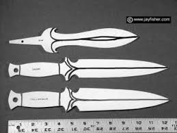 Custom Knife Patterns Drawings Layouts Styles Profiles Knife Template Knife Knife Patterns