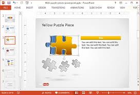 This template is freely available for schools and companies. Best Jigsaw Puzzle Templates For Powerpoint