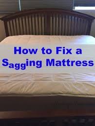 How To Fix A Sagging Mattress On The Cheap Sagging Mattress Cheap Mattress Foam Mattress Bed