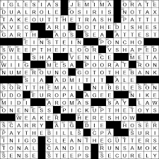 Dog & cat crossword key. 0712 20 Ny Times Crossword 12 Jul 20 Sunday Nyxcrossword Com