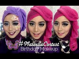 Marvellacontest Birthday Makeup 2 In 1 Make Up Youtube Gambar