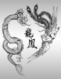Chinese Dragon And Phoenix Picture Chinese Dragon And Phoenix Image Asian Dragon Tattoo Phoenix Tattoo Chinese Dragon Tattoos