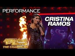 On Episode 2 Of America S Got Talent The Champions Cristina Ramos From Spain Sang Rock Opera And W America S Got Talent America S Got Talent Cristina Ramos