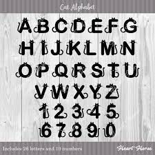 Black Cat Alphabet Cat Lettering Nursery Alphabet Cat Font Etsy In 2021 Lettering Alphabet Animal Letters Lettering
