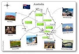 Learn about the names of the. Printable Australia Illustrated Map For Children Australian Map For Childrenn