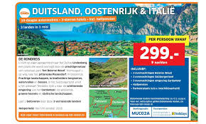 Österreich), officieel de republiek oostenrijk (duits: 10 Daagse Autorondreis Duitsland Oostenrijk Italie Aanbieding Bij Lidl