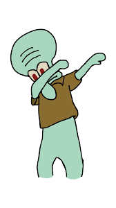 Pin On Squidward Dab