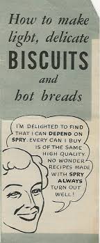 Spry shortening alternatives for old recipes