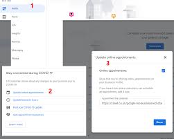 Businesses now can add (in the google my business dashboard) a link to a book an appointment page or similar page. How To Reopen Google My Business Remove Temporarily Closed