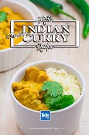 1 Keto Curry Chicken Low Carb Indian Recipe Easy To Make At Home Recipe Curry Chicken Recipes Keto Curry Curry Recipes