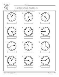 Both pdf and html formats are available. Worksheet 7 Telling Time Worksheets