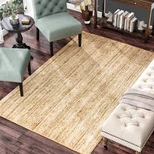 Dirt will go through the rug, then the rug will act like sandpaper on the treads with normal wear. Bay Isle Home Shreya Handmade Braided Jute Sisal Beige Area Rug Reviews Wayfair