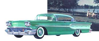 Image result for Kashmir Blue 1958 Pontiac