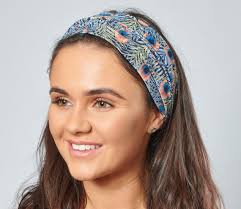 When updated with a 21st century twist, headbands can look chic and flattering on any hair type today. Headbands For Women Wide Hair Band Liberty Style Peacock Etsy