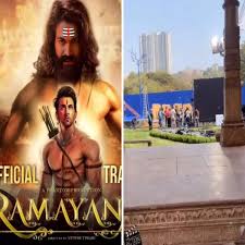 Ramayana: BTS pics & videos of Rs 11-cr set from Ranbir Kapoors film get  leaked - The Economic Times