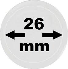 26 mm equals 1.024 inches, or there are 1.024 inches in 26 millimeters. Buy 10 Lighthouse Caps 26mm Coin Capsules For 2 Euros And Other Coins 2 6mm Thick Online Ebay