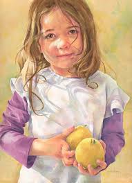 Michelle Kapelka Hardwick, "Hello!," Watercolor. The Charles Lamar Davis