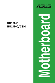 Asus H81m C User Manual Pdf Download Manualslib