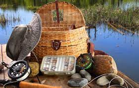 Wallpaper Spring Basket Fly Fishing Equipment Images For Desktop Section Raznoe Download