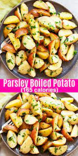 Boiled Potatoes With Parsley Potato Recipes Side Dishes Low Calorie Side Dishes Boiled Potatoes