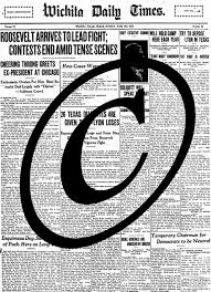 Copyright The Newspaper Article The Legal Genealogist