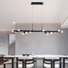 Look for dining room lights that are strong and durable from many good suppliers. Modern Led Chandelier Lighting Nordic Black Brown Office Pendant Lamps Living Room Home Hanging Lights Dining Room Bar Fixtures Chandeliers Aliexpress