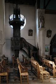 Species Barocus Pulpit In Saint Lery S Church Photo By Trizek Cathedral Architecture Church Pulpit Synagogue Architecture