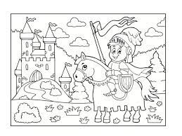 Coloriage Chevalier 20 Dessins A Imprimer Gratuitement Coloriage Chevalier Coloriage Coloriage Chateau