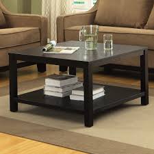 A cool though simple modern coffee table crafted of wooden this very practical ottoman features four tray tops so can be use as a coffee table, extra seat space and storage area. Extra Large Square Coffee Table For Fine Leisure Time Wildcatbarnsofmiddlesboro Com