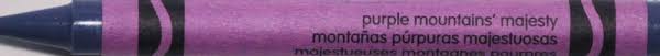Why does purple mountain majesty smell like turpentine? Purple Mountain S Majesty