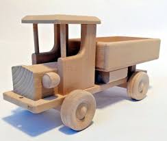Big Truck Toy Car Vehicle Wooden Beech Wood Natural Eco Made In Poland Vintage Unbranded Toy Car Wooden Wooden Toy Car
