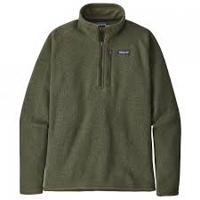 Patagonia performance better sweater outdoor sportswear small logo fleece zipper sweaters jackets l fit m size. Patagonia Better Sweater 1 4 Zip Fleecepullover Herren Versandkostenfrei Bergfreunde De