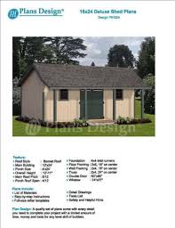 24x32 cabin w/loft plans package, blueprints & material list. 16 X 24 Guest House Garden Storage Shed With Porch Plans Design P81624 Buy Online In Angola At Angola Desertcart Com Productid 20672061