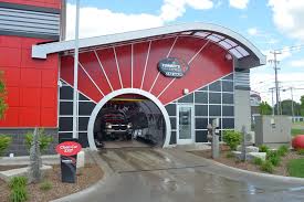 Car Wash Entrance And Exit Design Car Wash Garage Design Automatic Car Wash