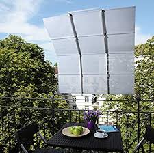 Aerolux Sonnensegel Balkon Verschattung Klemm Markise Beschattung Sonnenschutz Ohne Zu Bohren Amazon De Kuche Haushalt