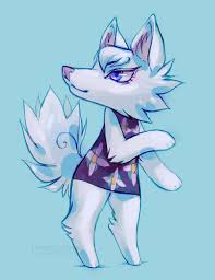 Xintetsu Whitney Doodle I Got Her In My Town Animal Crossing Fan Art Animal Crossing Animal Crossing Characters