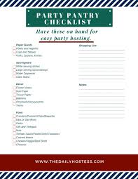 We did not find results for: Pantry Checklist For Hosting With Free Printable The Daily Hostess
