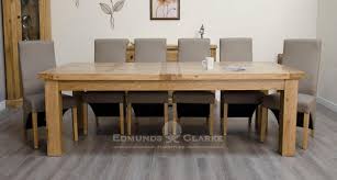 extra large extending dining table