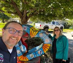 Trinity UMC in Loveland celebrated 75 years in their current location, and  sibling congregation FUMC Loveland joined the celebration. It was a  blessing to be present with DS Mark Calhoun and bring