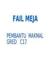 Berikut adalah contoh soalan berserta jawapan temuduga pembantu tadbir spa yang berkaitan tentang pengenalan diri, info jawatan, kenegaraan, isu semasa dan soalan. 25119542 Fail Meja Pembantu Makmal Kandungan Bil Perkara Muka Surat 1 Senarai Tugas 1 2 Carta Organisasi Staf Sokongan 2 3 Kedudukan Perjawatan Course Hero